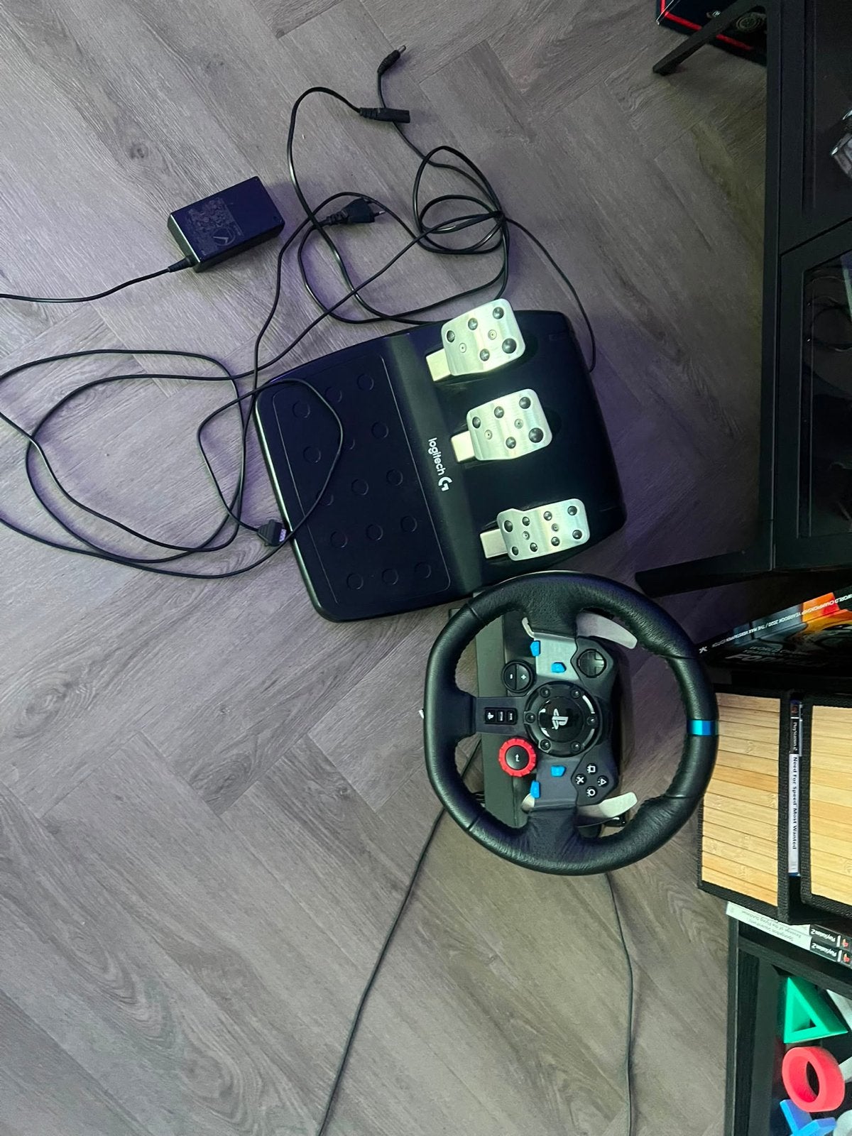 Logitech G29 racestuur en pedalen voor PlayStation/PC, Ophalen, Racestuur, Gebruikt, Force feedback