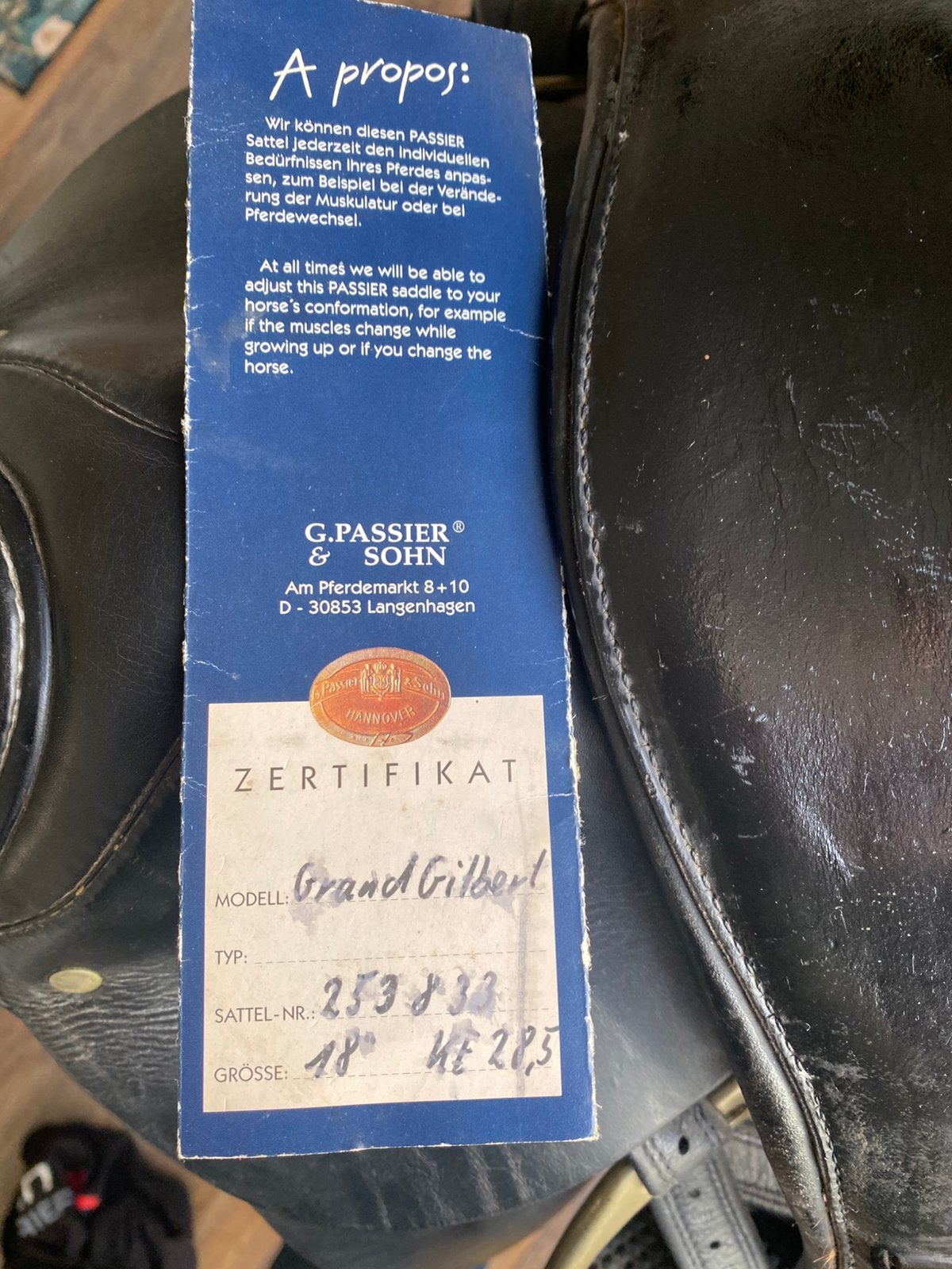 Paarden zadel, Ophalen of Verzenden, Zo goed als nieuw, Rvs