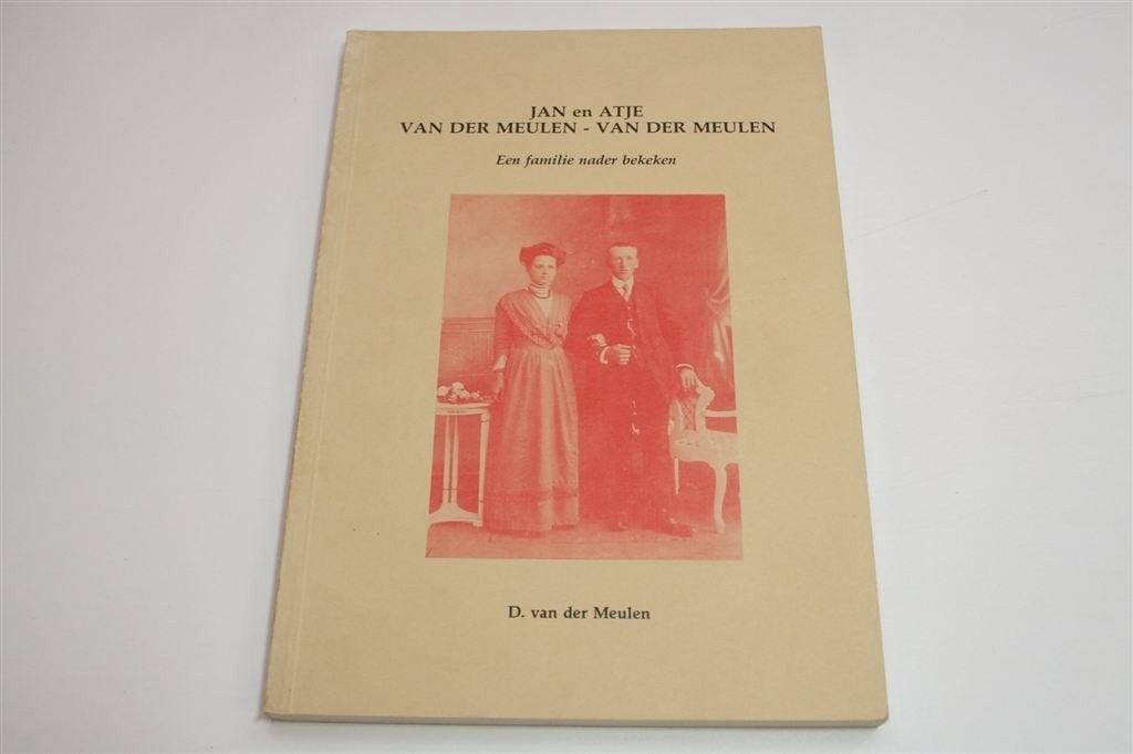 Familiegeschiedenis van der Meulen — Jan & Atje, Boeken, Ophalen of Verzenden, Zo goed als nieuw