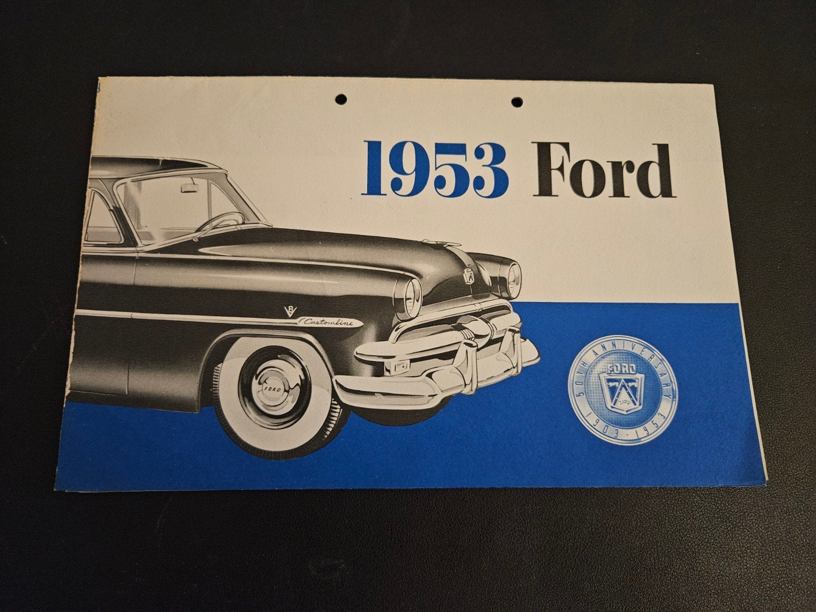 Brochure Ford 1953, Ophalen of Verzenden, Zo goed als nieuw, Ford