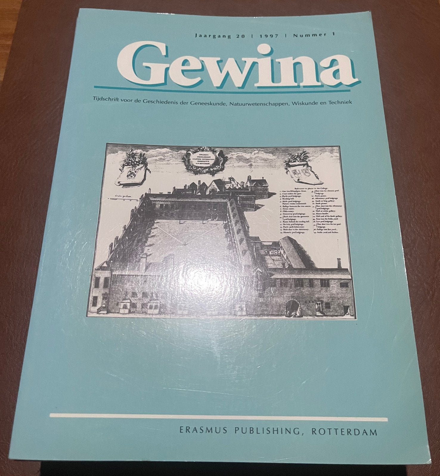 9 uitgaven - Gewina - Tijdschrift voor de geschiedenis der, Ophalen of Verzenden, Gelezen, Wetenschap en Natuur