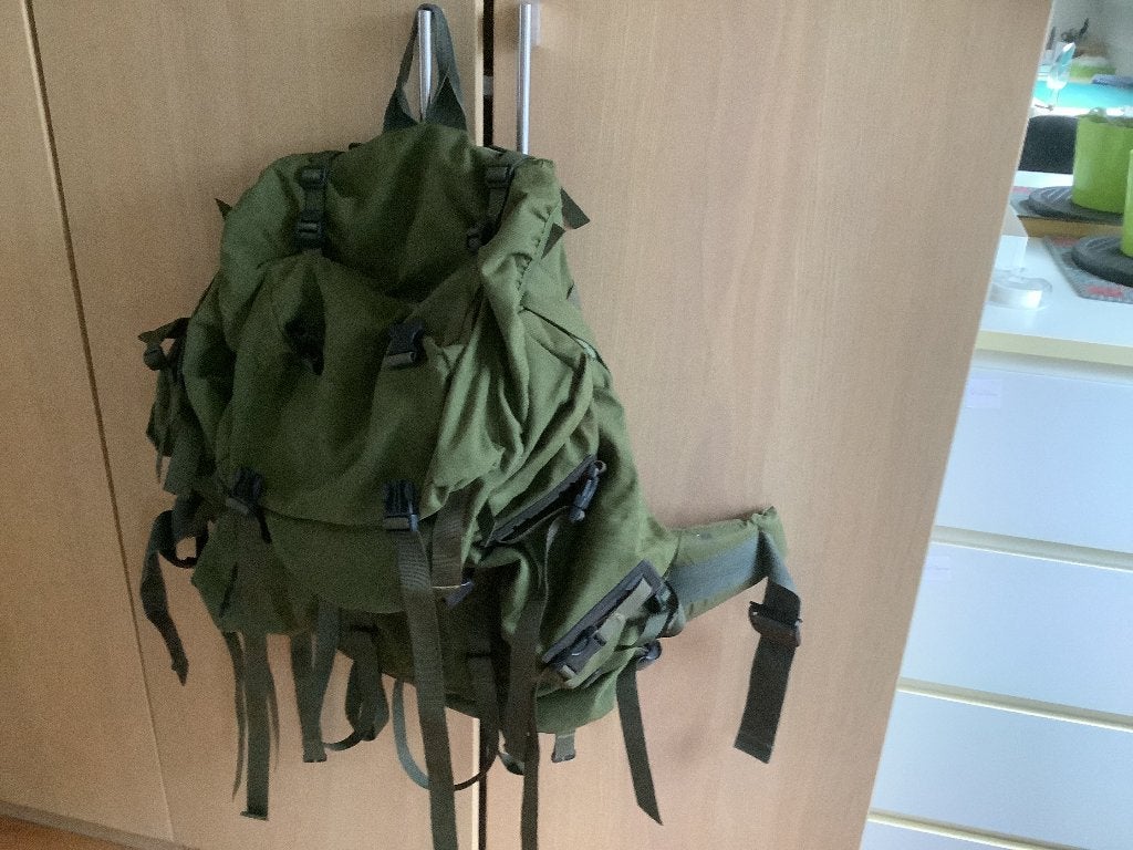 Berghaus cyclops II vulcan rugzak, 40 cm of meer, Gebruikt, Waterdicht, 60 cm of meer