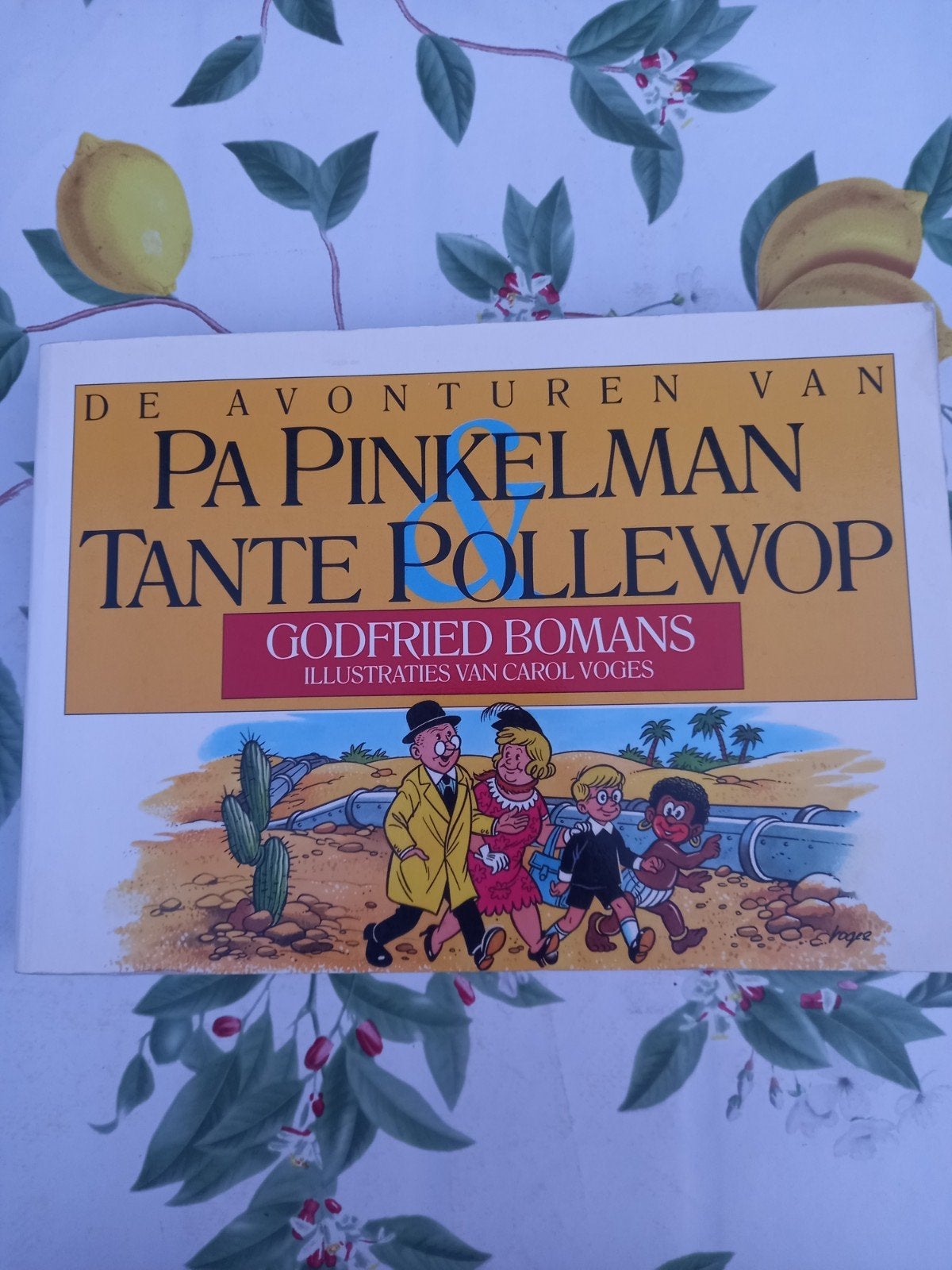 H De Avonturen van Pa Pinkelman & Tante Pollewop, Eén stripboek, Ophalen of Verzenden, Gelezen, Godfried Bomans