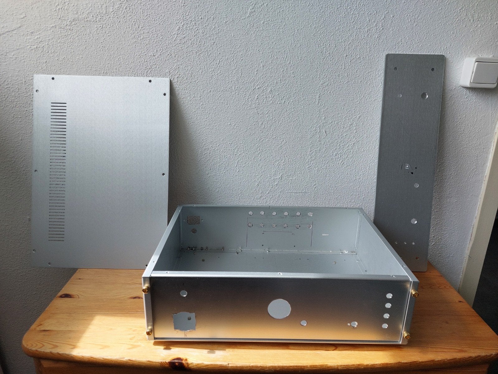 Aluminium 19inch behuizing, Ophalen