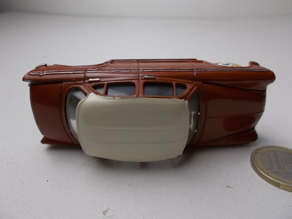 1959 Dinky Toys 544 SIMCA ARONDE P60 (Gerestaureerd.), Hobby en Vrije tijd, Modelauto's | 1:43, Ophalen of Verzenden, Gebruikt