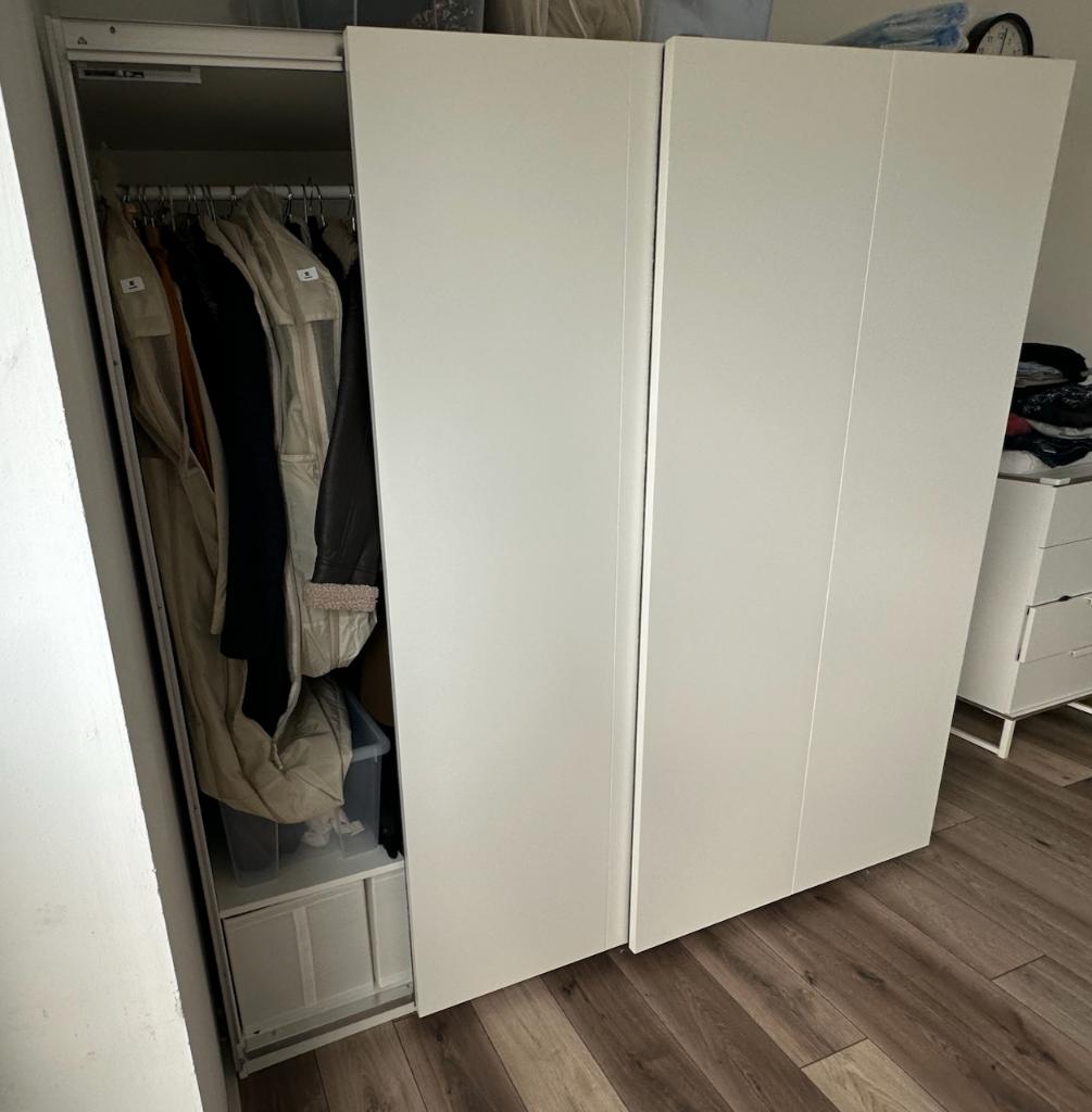 PAX HASVIK 2m x 2.01m, Ophalen, Met deur(en), Gebruikt, 200 cm of meer