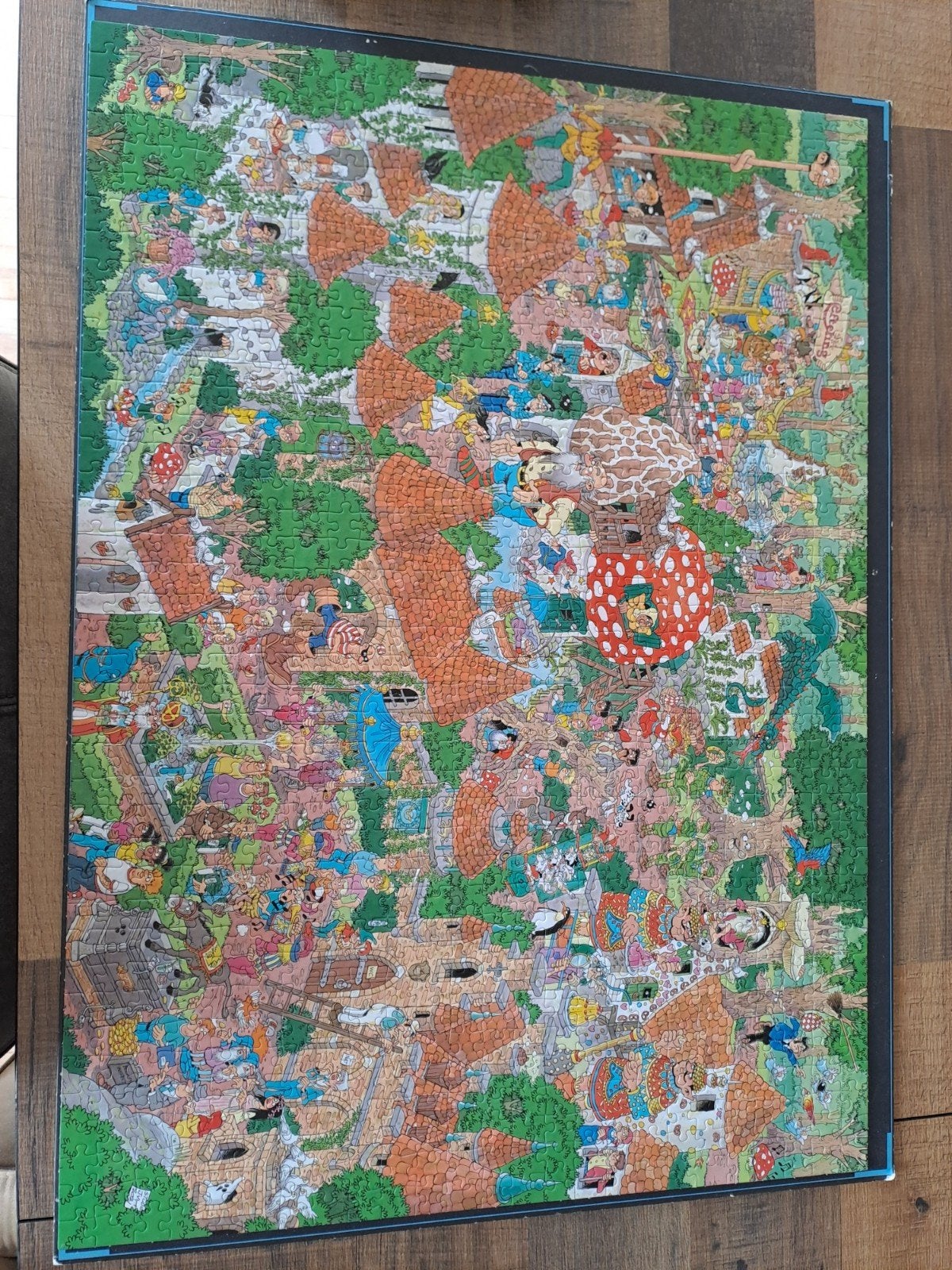 Jan van Haasteren Puzzel Sprookjesbos 1000 stukjes, Ophalen