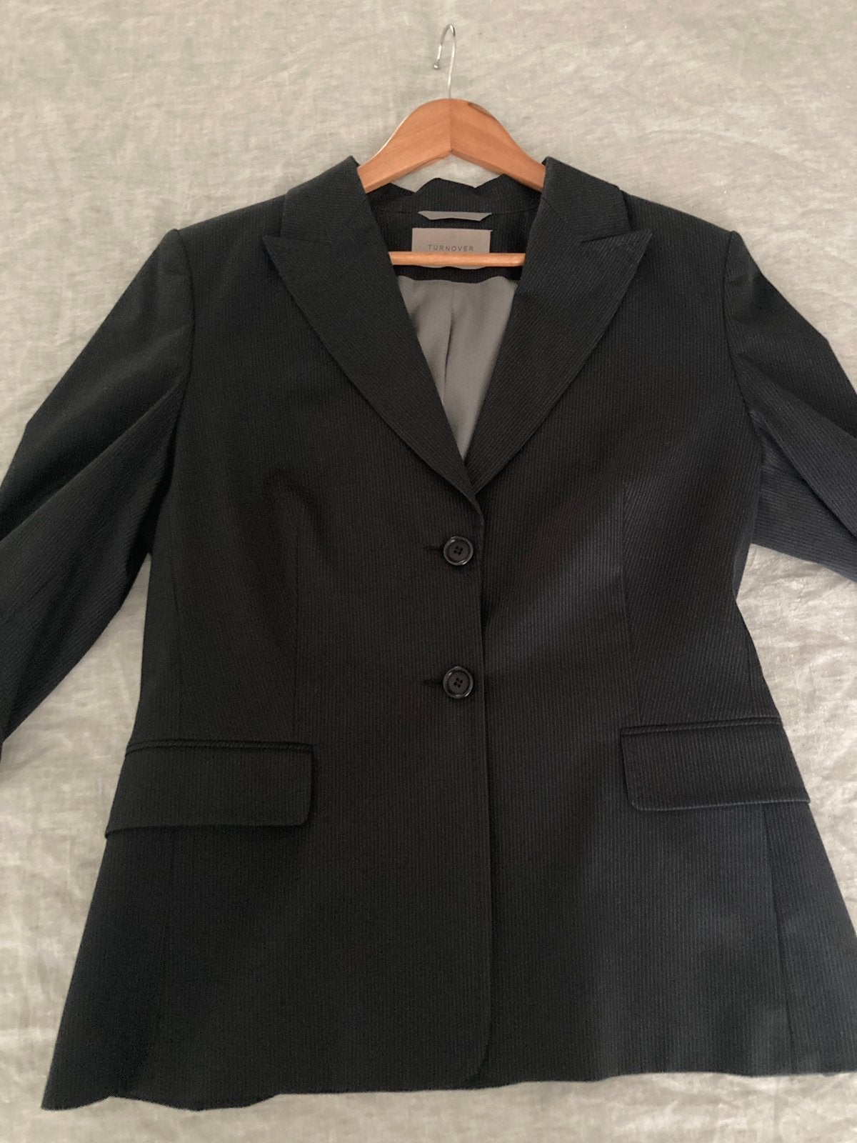 Turnover zwarte blazer maat 44, Kleding | Dames, Zwart, Maat 42/44 (L), Ophalen of Verzenden, Zo goed als nieuw