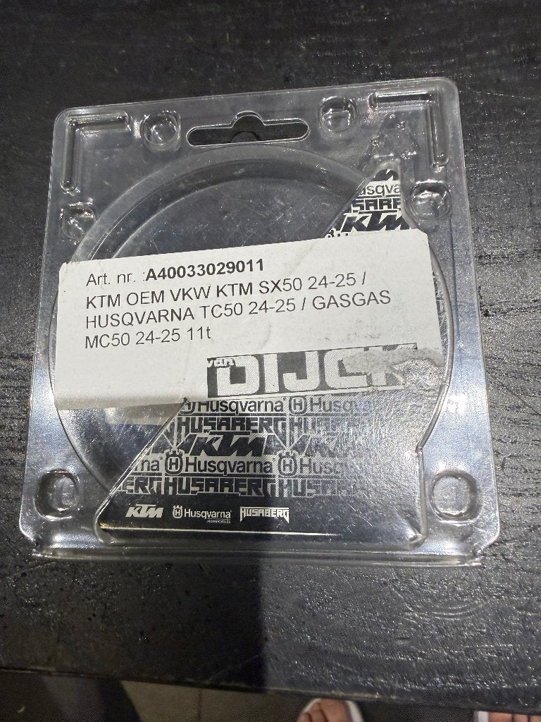 Ktm sx50 tandwielen T41 T38 T11 Motomaster OEM, Ophalen of Verzenden
