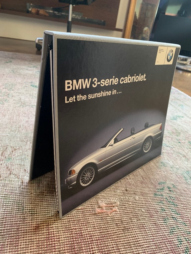 Dealer display BMW 3-serie cabrio E46 1999 Nederlands nieuw!, Nieuw, Ophalen of Verzenden, BMW, BMW