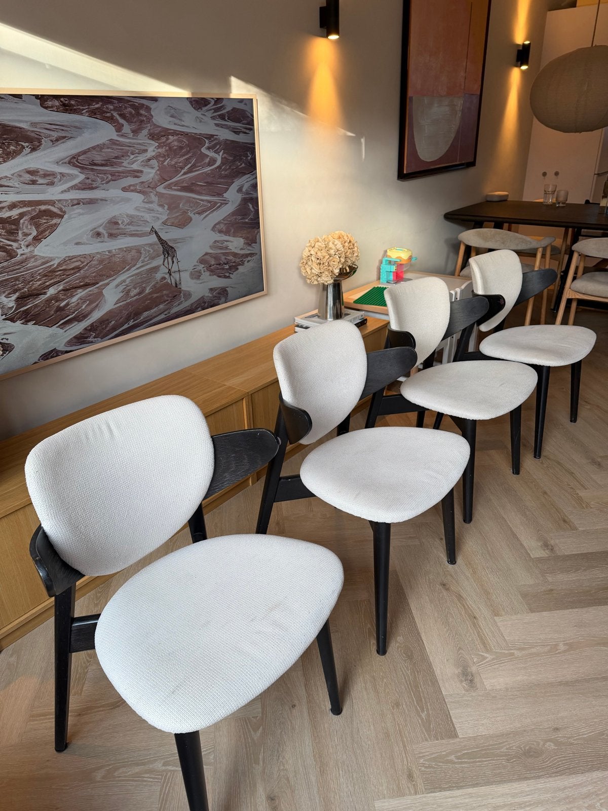 IKEA Gottfrid stoelen - Set van 4, Huis en Inrichting, Stoelen, Gebruikt, Vier, Hout, Overige kleuren, Ophalen