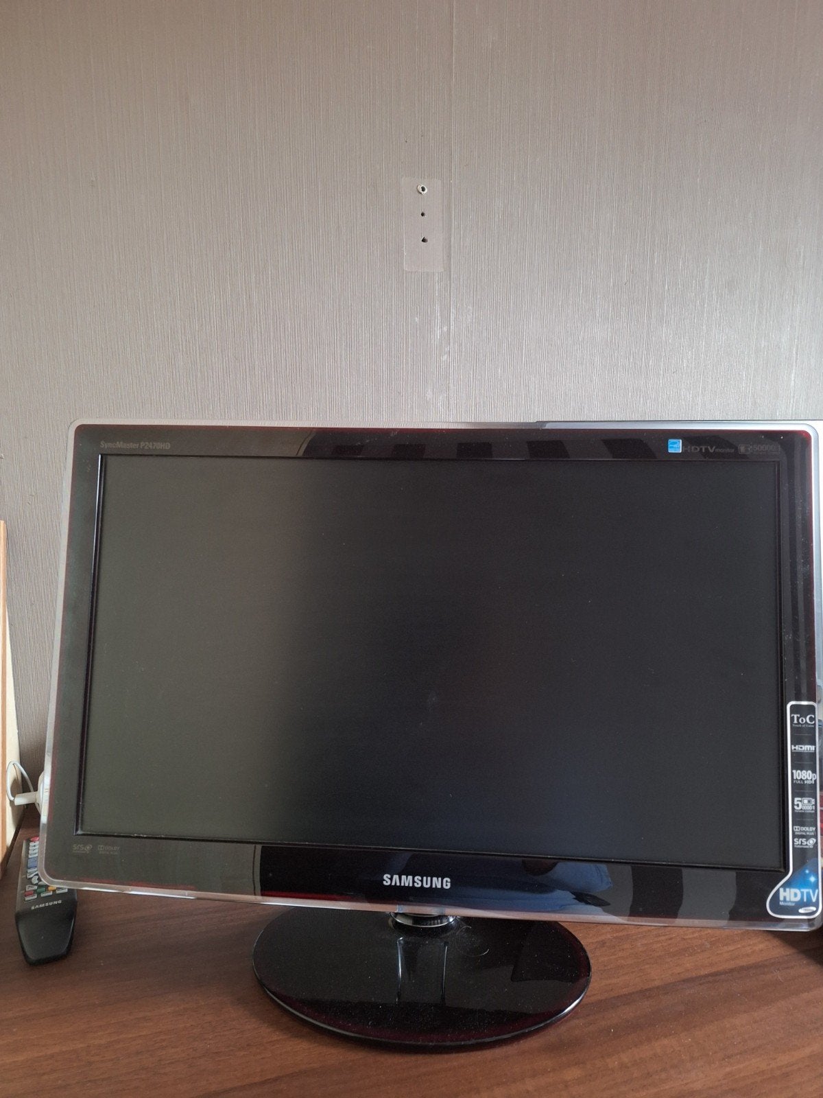 Samsung P2470HD 24 inch Full HD LCD TV Monitor, Audio, Tv en Foto, Televisies, Gebruikt, 50 Hz, LCD, Ophalen of Verzenden