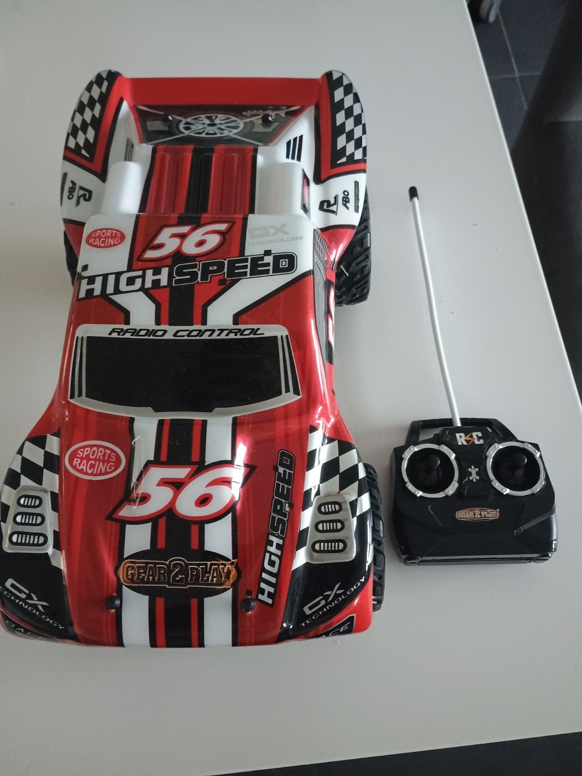 Bestuurbare RC Auto - met Afstandsbedieni, Elektro, Gebruikt, Ophalen of Verzenden, Auto onroad