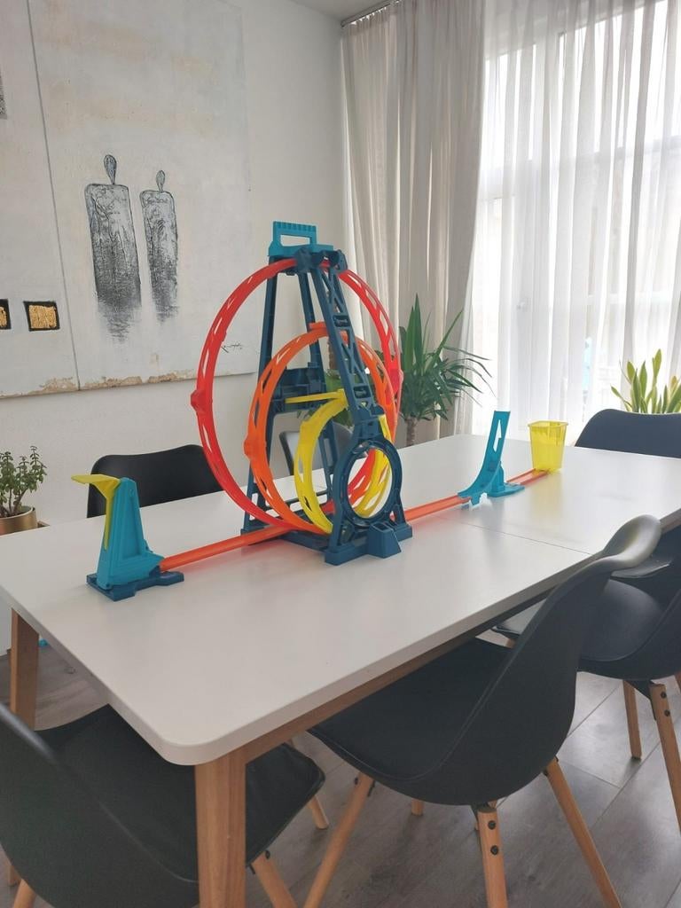 Hot Wheels Triple Loop Racebaan, Ophalen of Verzenden, Racebaan, Hot Wheels