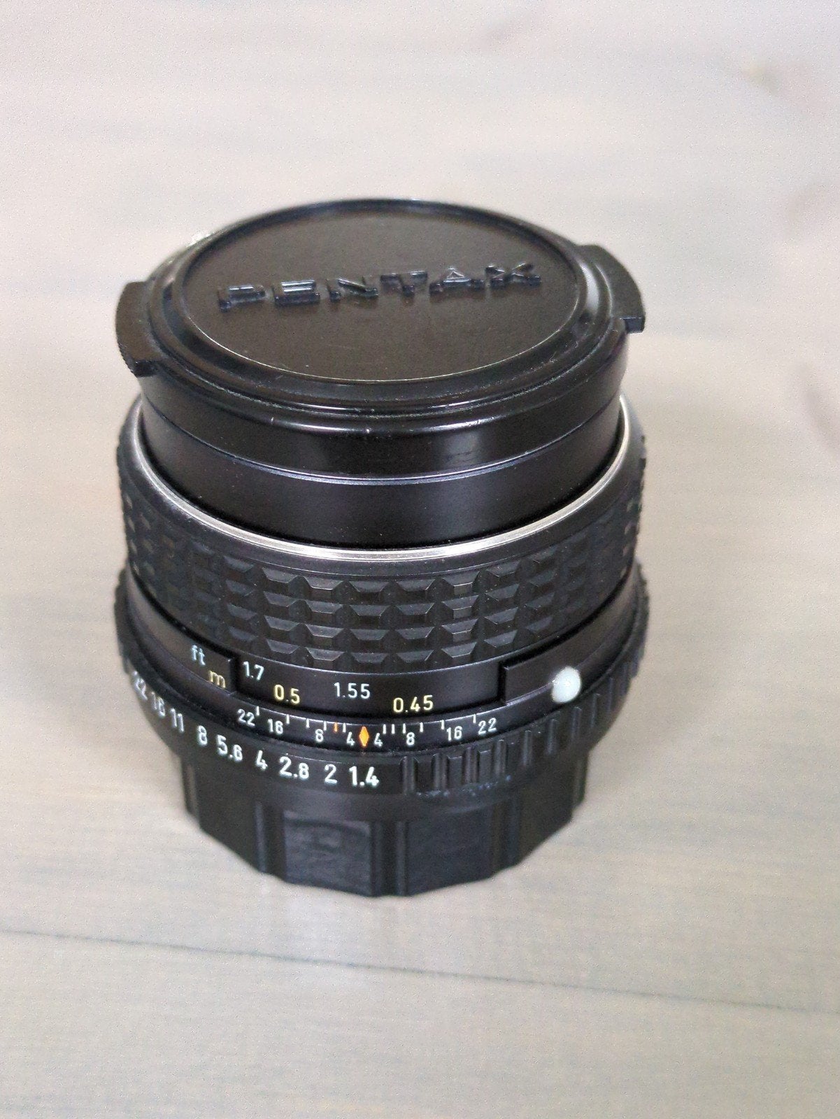 SMC Pentax-M 1:1.4 50mm lens - Zeer goede staat, Handmatige focus, Zo goed als nieuw, Standaardlens, Pentax K-mount