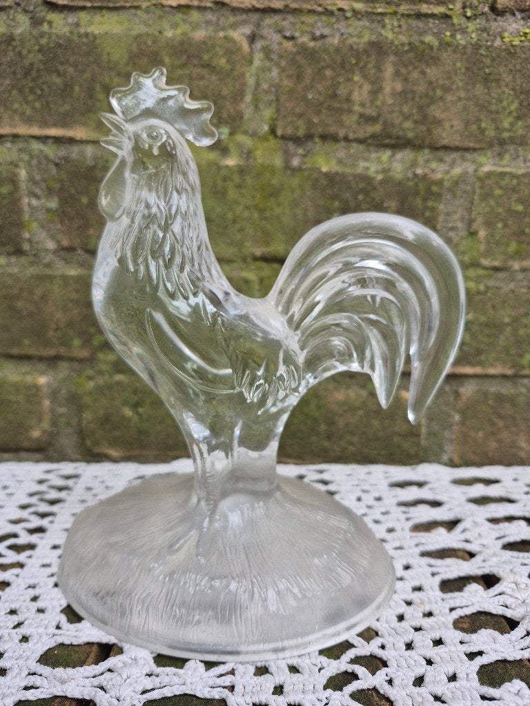 Cristal D'Arques beeldje "haan", Ophalen of Verzenden, Zo goed als nieuw, Dier