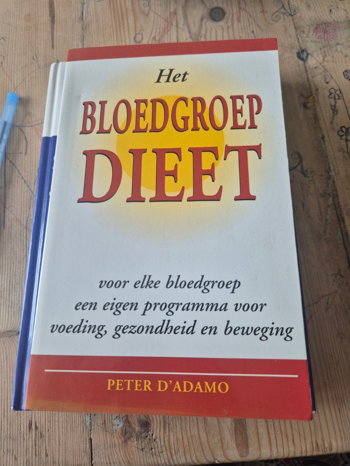 Peter D'Adamo - Het bloedgroepdieet, Boeken, Kookboeken, Zo goed als nieuw, Ophalen of Verzenden