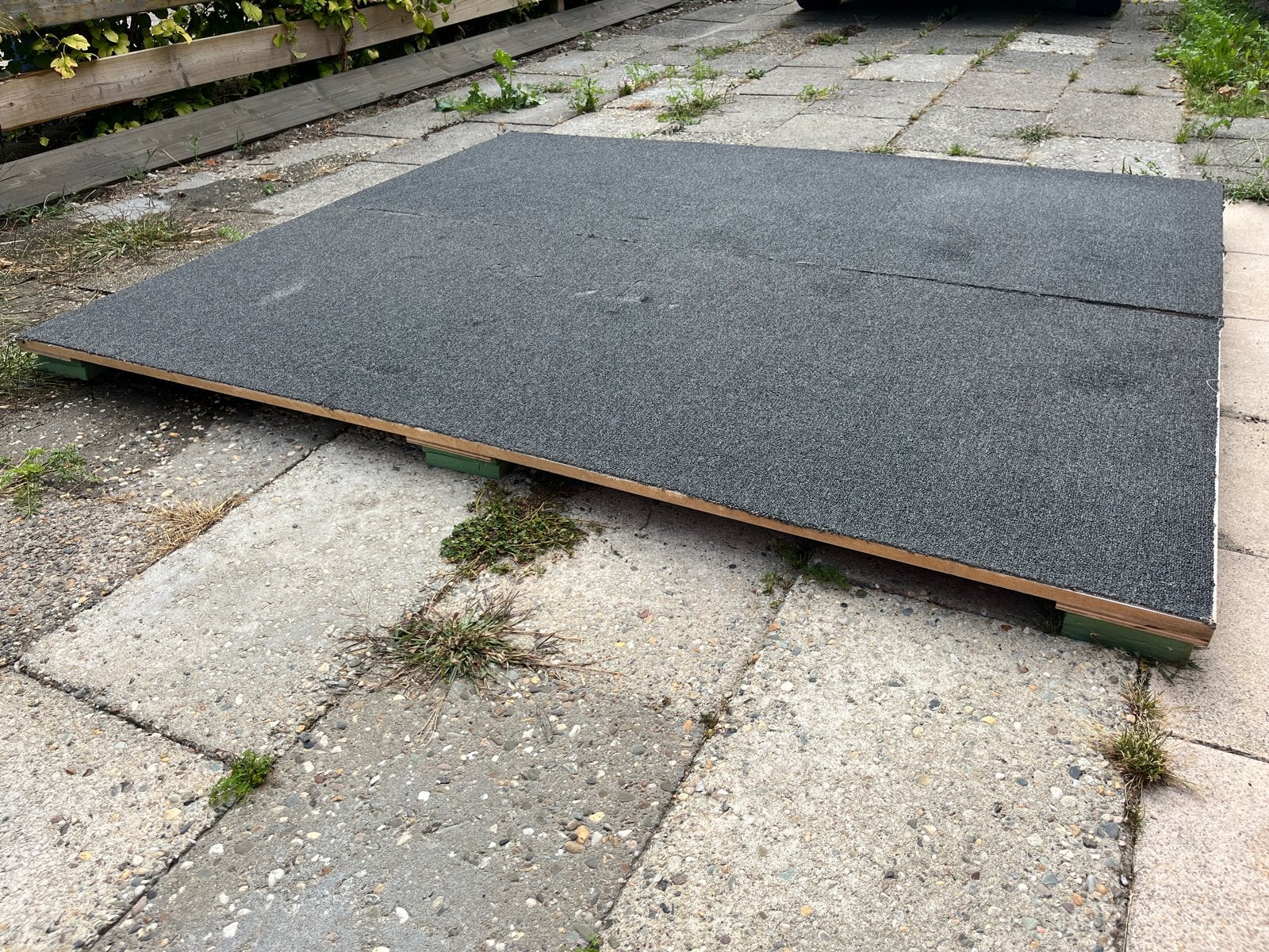 Drumvloer dumstel geluidsisolerend, Ophalen, Gebruikt, Overige merken