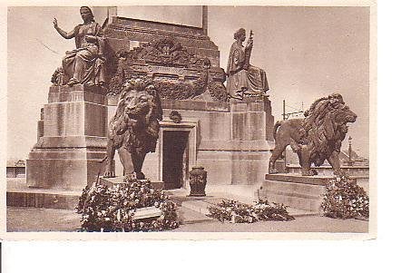 Ansichtkaart 	Brussel	Graf Onbekende Soldaat, Verzenden, 1920 tot 1940, Ongelopen, Brussel (Gewest)
