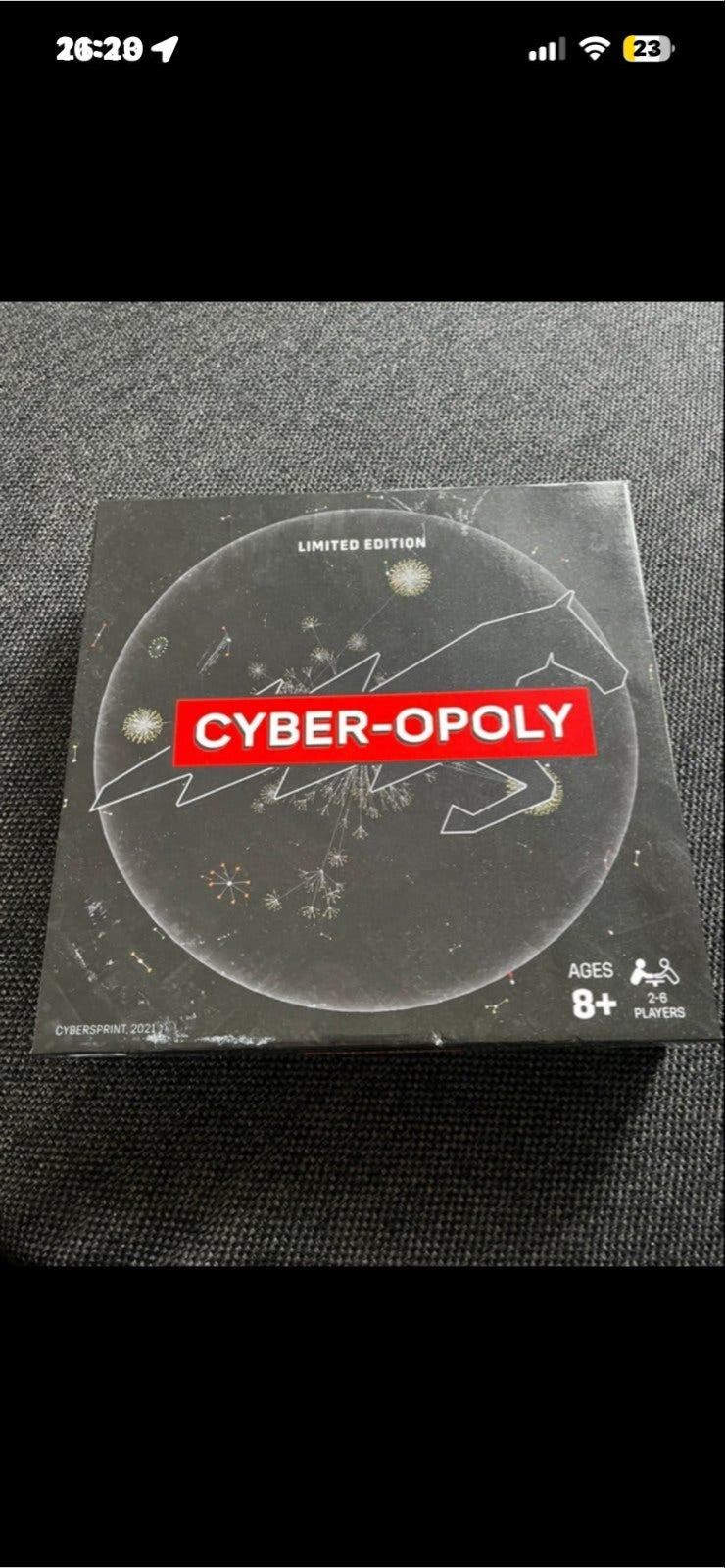 Cyber-Opoly Limited Edition Bordspel - Gloednieuw, Drie of vier spelers, Ophalen of Verzenden, Nieuw