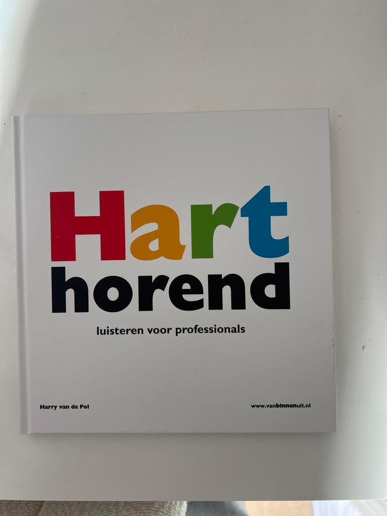 Hart horend: luisteren voor professionals - Harry van de Pol, Boeken, Ophalen of Verzenden, Nieuw