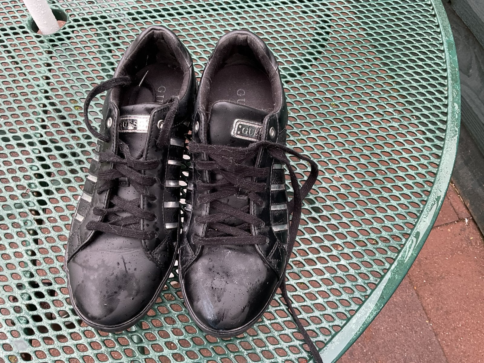 Guess sneakers, Ophalen of Verzenden, Gedragen, Zwart, Sneakers of Gympen