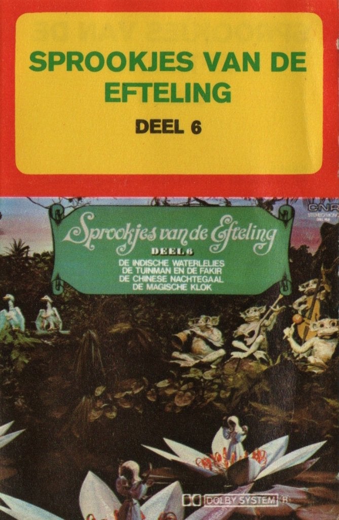 Cassettebandje Sprookjes Van De Efteling - Deel 6, Cd's en Dvd's, Cassettebandjes, Verzenden, Zo goed als nieuw, Kinderen en Jeugd
