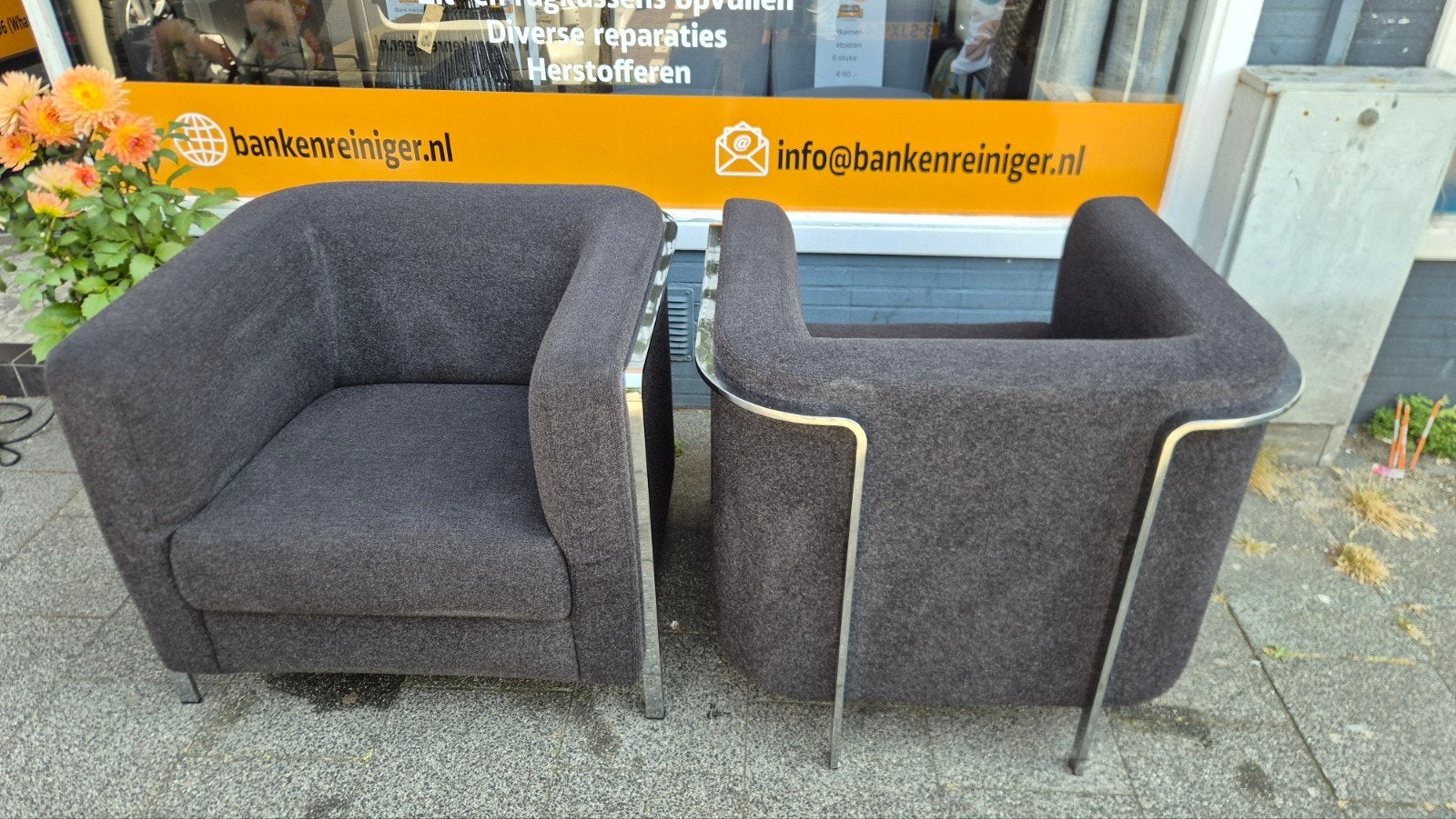 Set van 2 Thonet S3001 fauteuils - Christoph Zschoke, Huis en Inrichting, Fauteuils, Ophalen