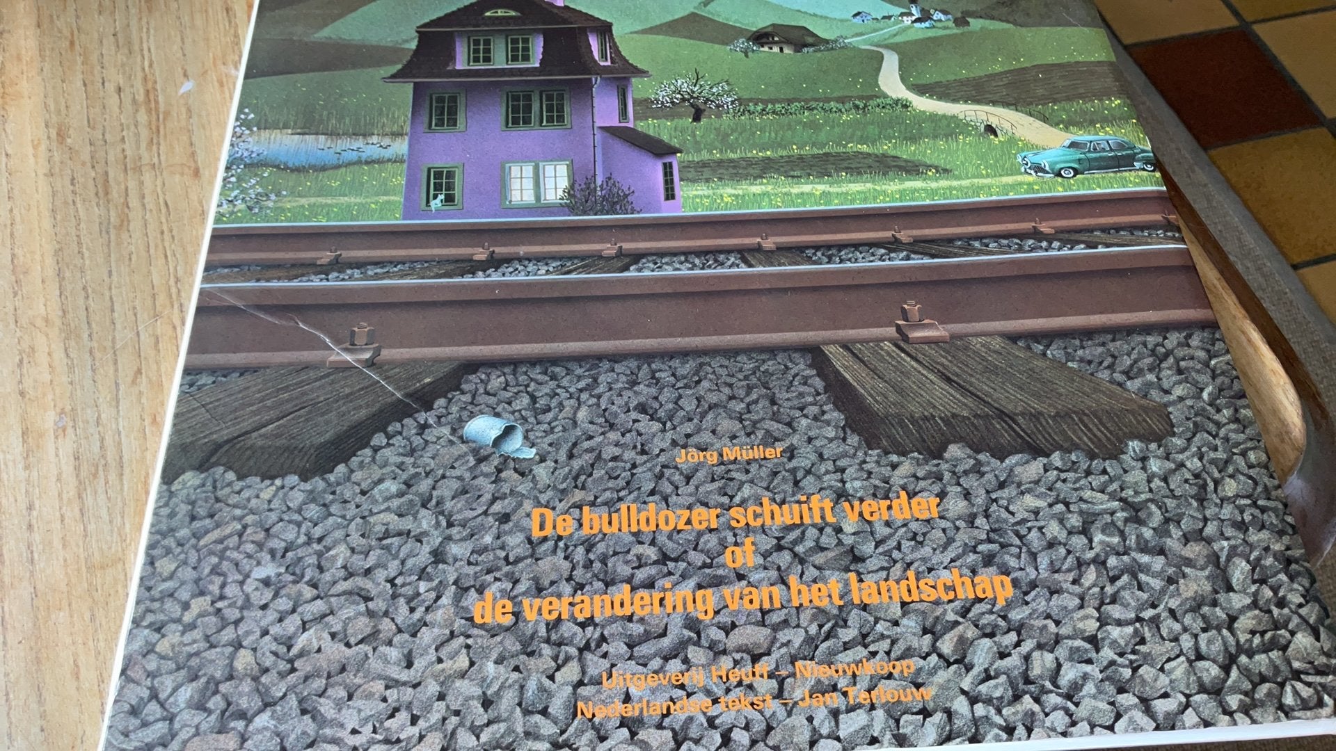 JORG MULLER ZWITSER ,DE VERANDERING VAN HET LANDSCHAP, Boeken, Ophalen of Verzenden, Zo goed als nieuw, Architecten