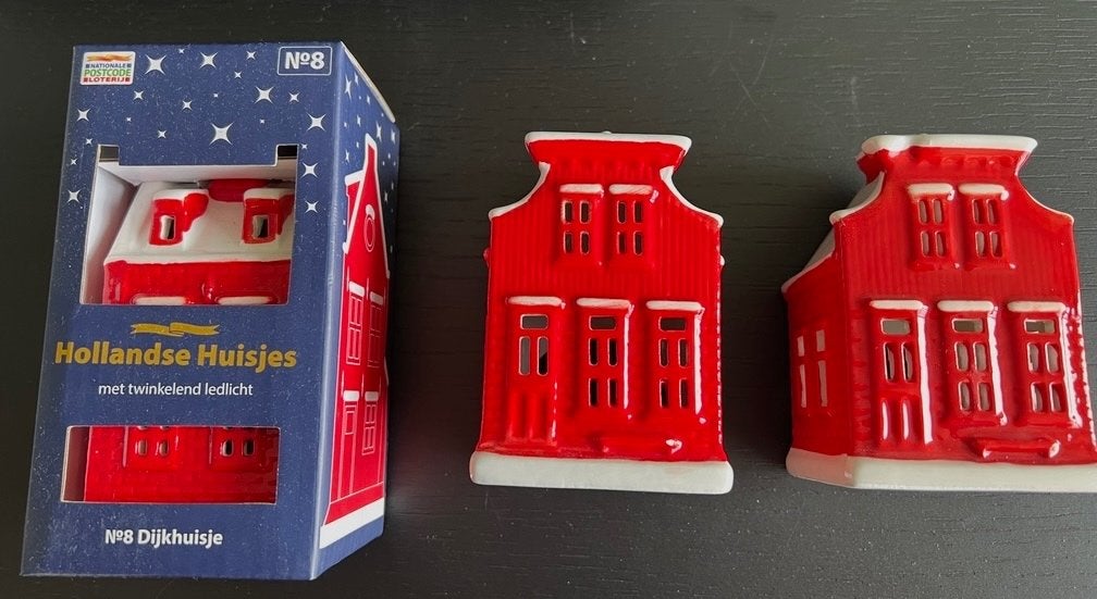 Postcodeloterij huisjes nr. 8 en 2x nr. 6, Ophalen of Verzenden, Nieuw