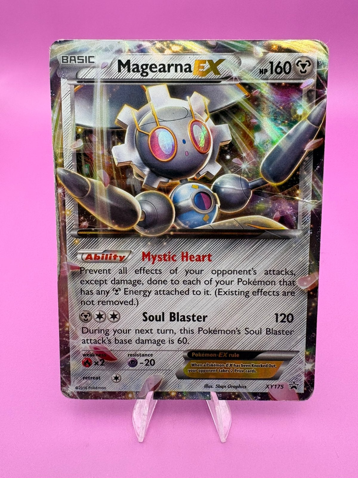 Magearna ex xy175, Ophalen of Verzenden, Gebruikt, Losse kaart