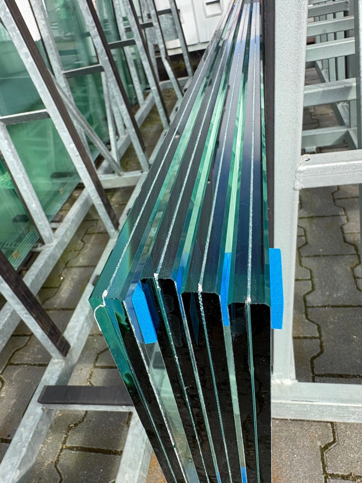Super mooi veiligheidsglas ,overkapping ,veranda,wand ,dak., Ophalen, Nieuw, 160 cm of meer, Glasplaat