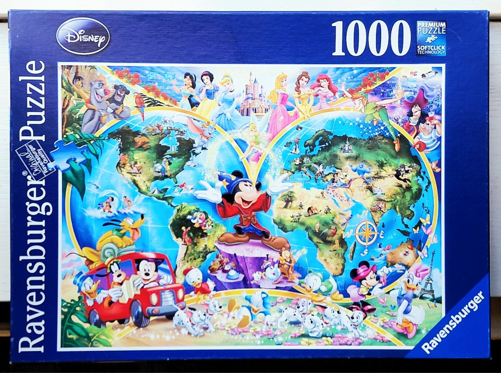 Ravensburger Disney puzzel 1000 compleet, Hobby en Vrije tijd, Denksport en Puzzels, Ophalen of Verzenden, 500 t/m 1500 stukjes
