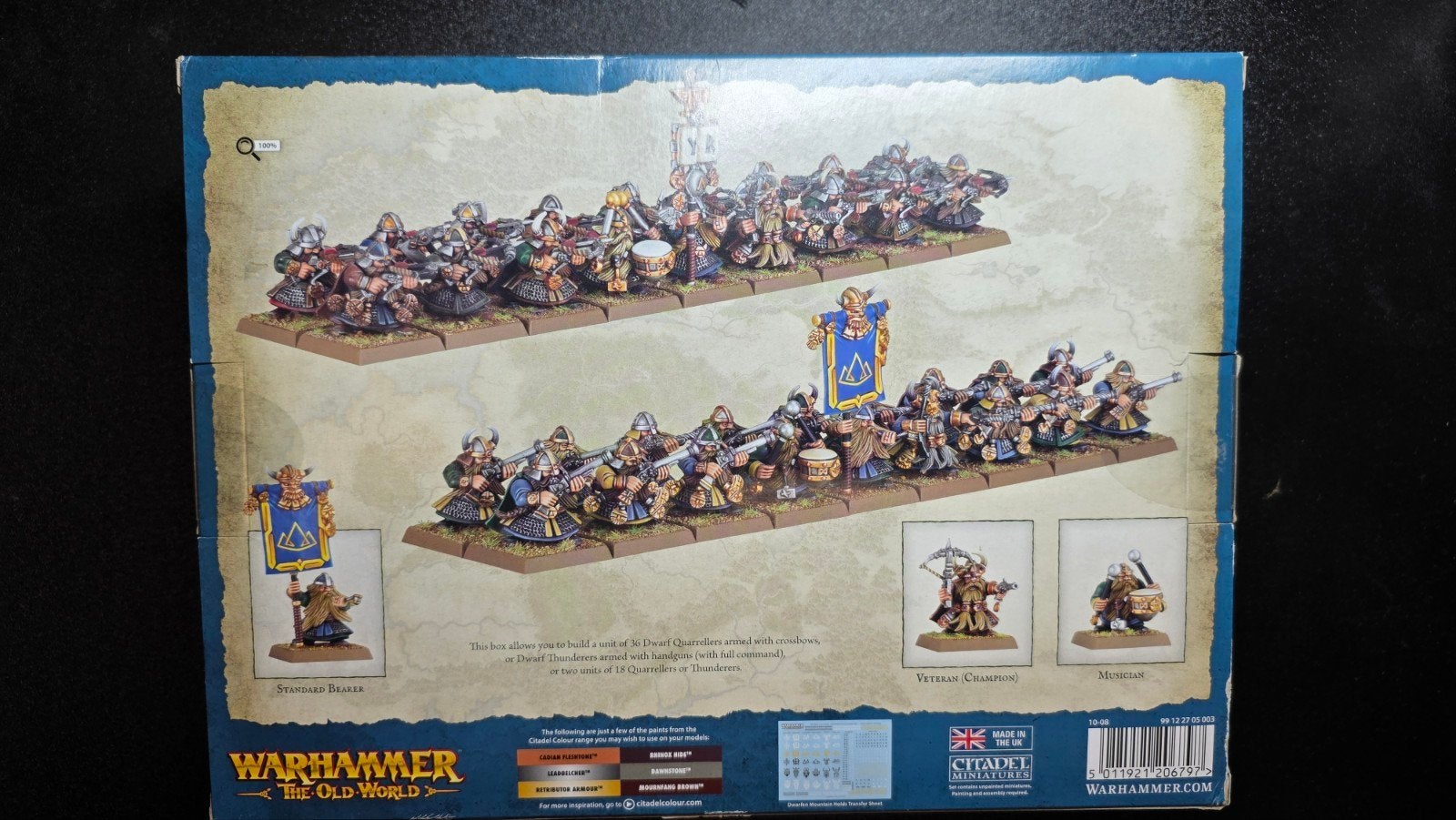 Warhammer The Old World Dwarf Rangers Boxset, Hobby en Vrije tijd, Ophalen of Verzenden, Nieuw, Warhammer, Figuurtje(s)