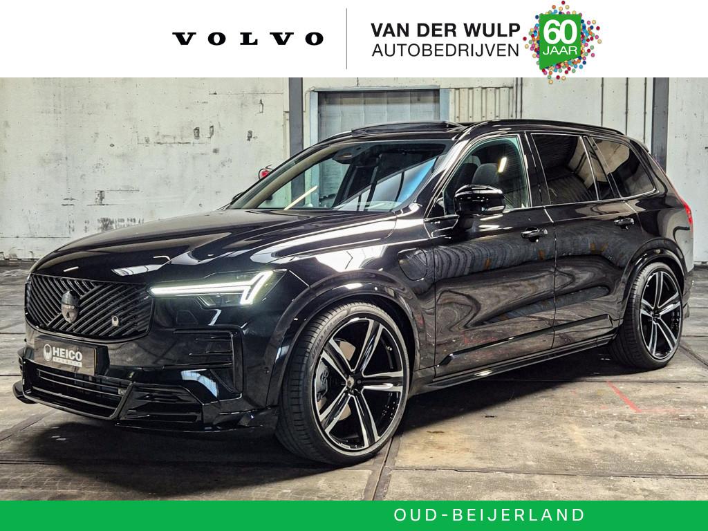 Volvo XC90 T8 455pk AWD Ultra Black Edition Executive | HEIC, Adaptive Cruise Control, Gebruikt, 4 cilinders, Zwart