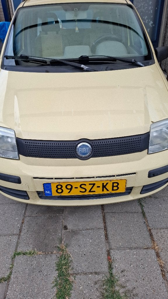 Fiat Panda 1.1 40KW 2006 Geel, Voorwielaandrijving, Stof, 54 pk, 4 stoelen