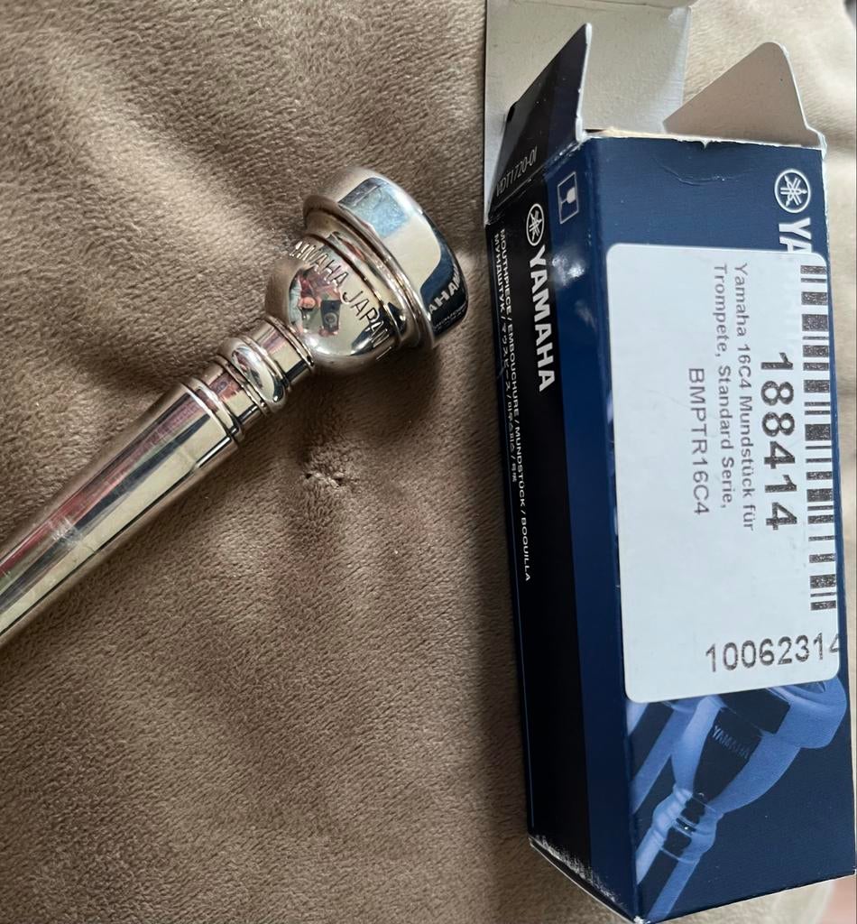 Yamaha Trompet Mondstuk 16C4- Zo goed als nieuw, Ophalen of Verzenden, Zo goed als nieuw, Overige typen