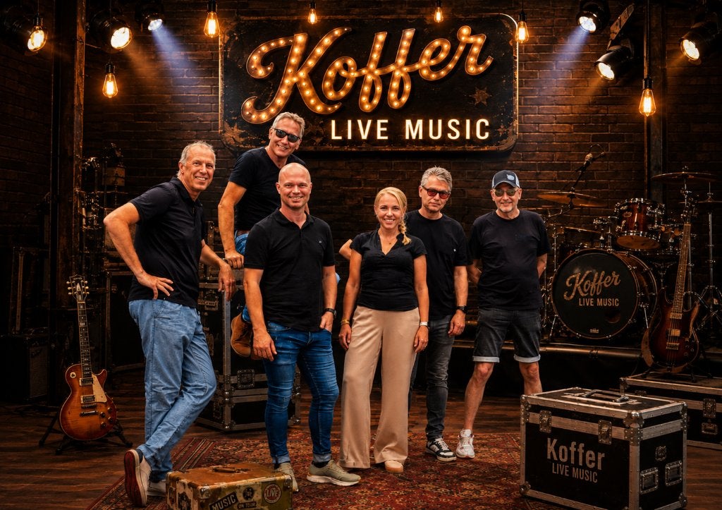 Coverband Koffer! Uit Drenthe voor elke gelegenheid