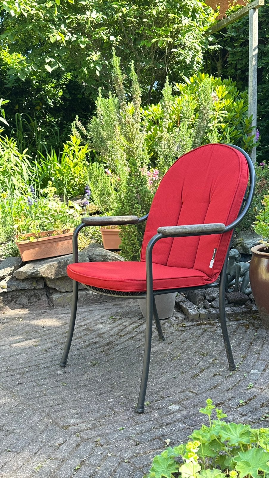 Tuinstoelen, Ophalen of Verzenden, Gebruikt, Metaal