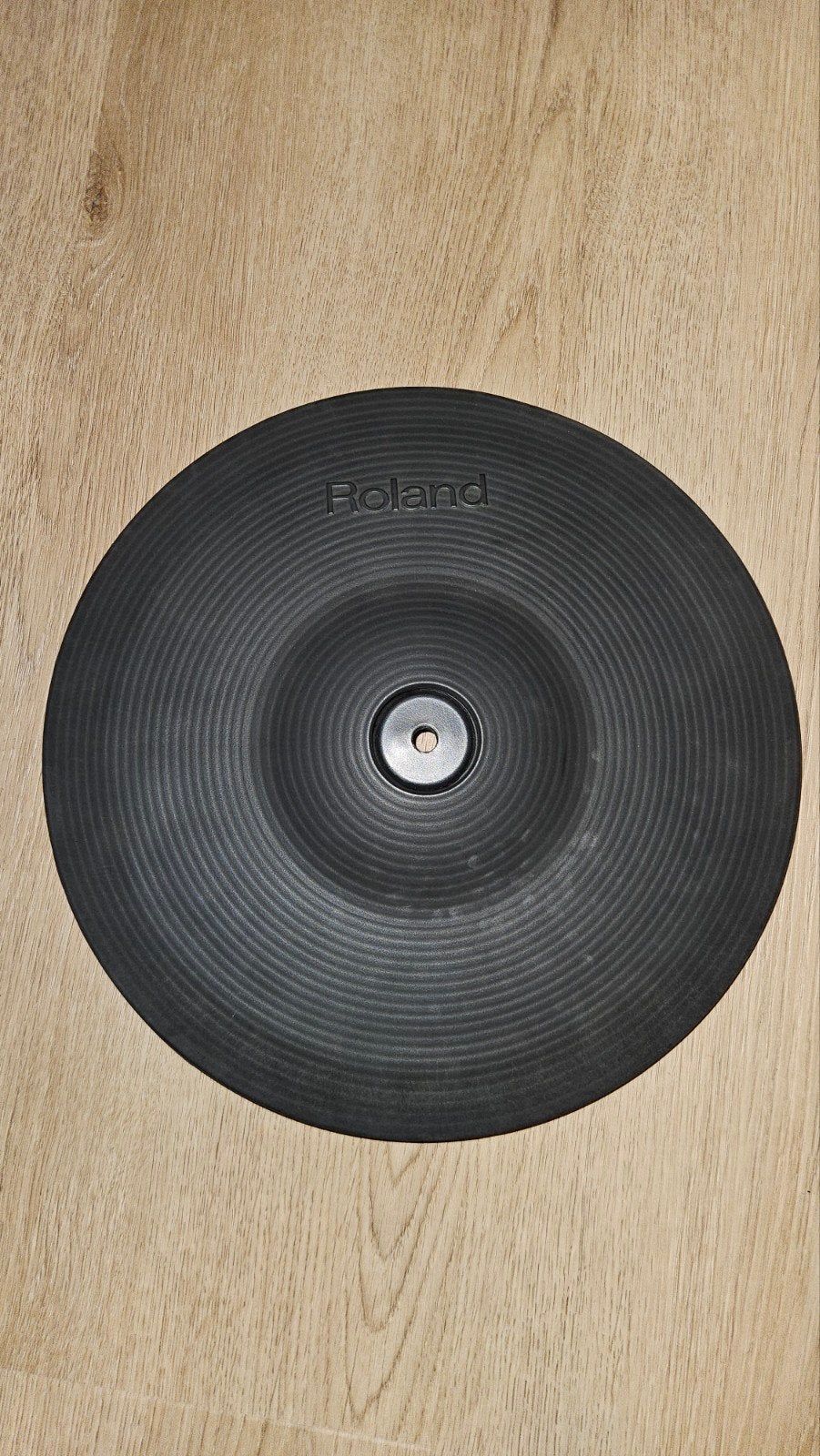 Roland cy-12 R/C Ride/crash cymbal bekken, Ophalen of Verzenden, Zo goed als nieuw, Roland, Elektronisch