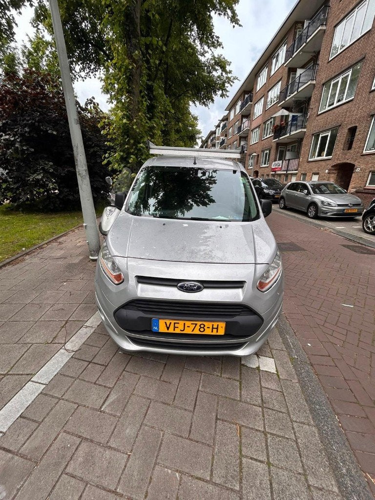 Ford Transit Connect 1.6 Tdci 70KW 2014 Grijs, Auto's, 21 km/l, Euro 5, Particulier, 1560 cc