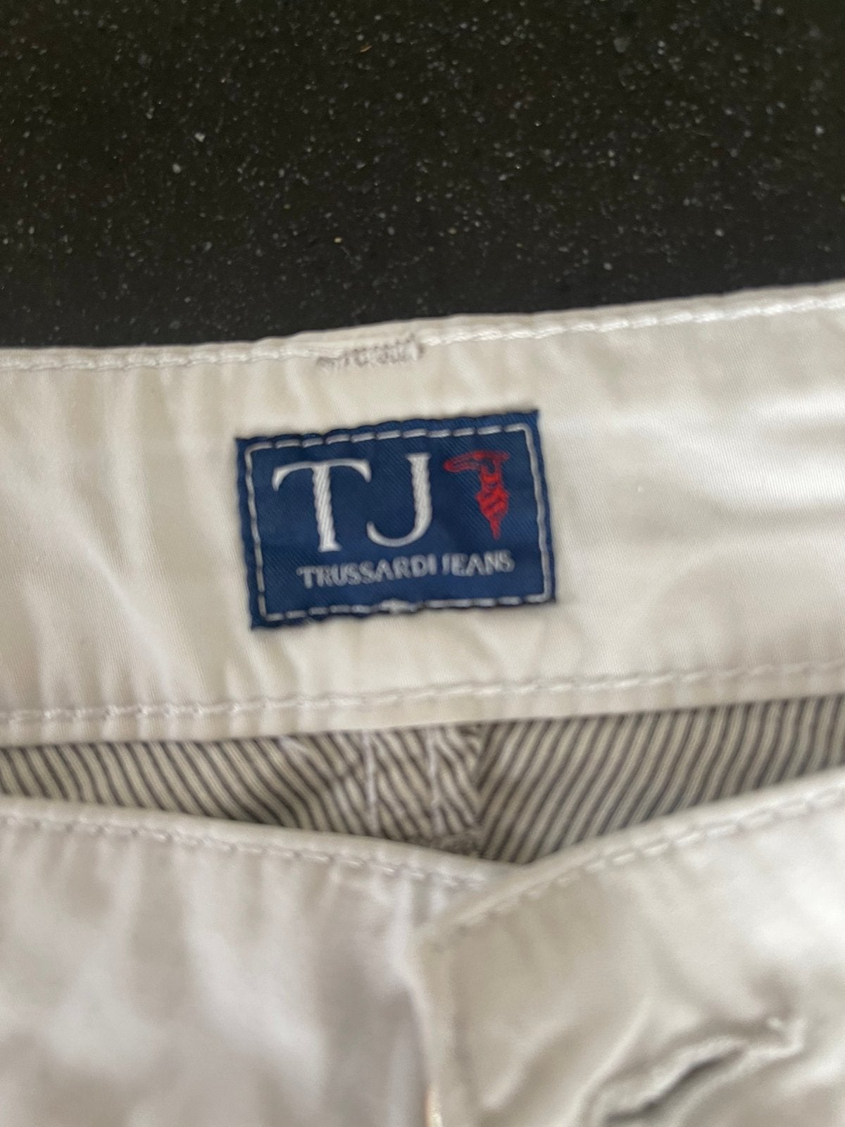 TRUSSARDI witte zomer jeans mt 40, Ophalen of Verzenden, Wit, W30 - W32 (confectie 38/40)