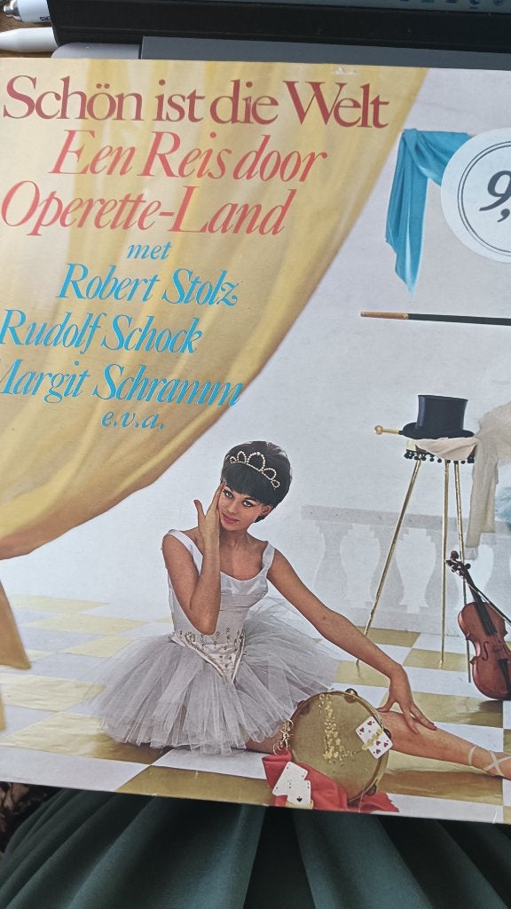 lp Schon ist die welt een reis door operette land, Cd's en Dvd's, Ophalen, Gebruikt, Opera of Operette, Inclusief binnenhoes