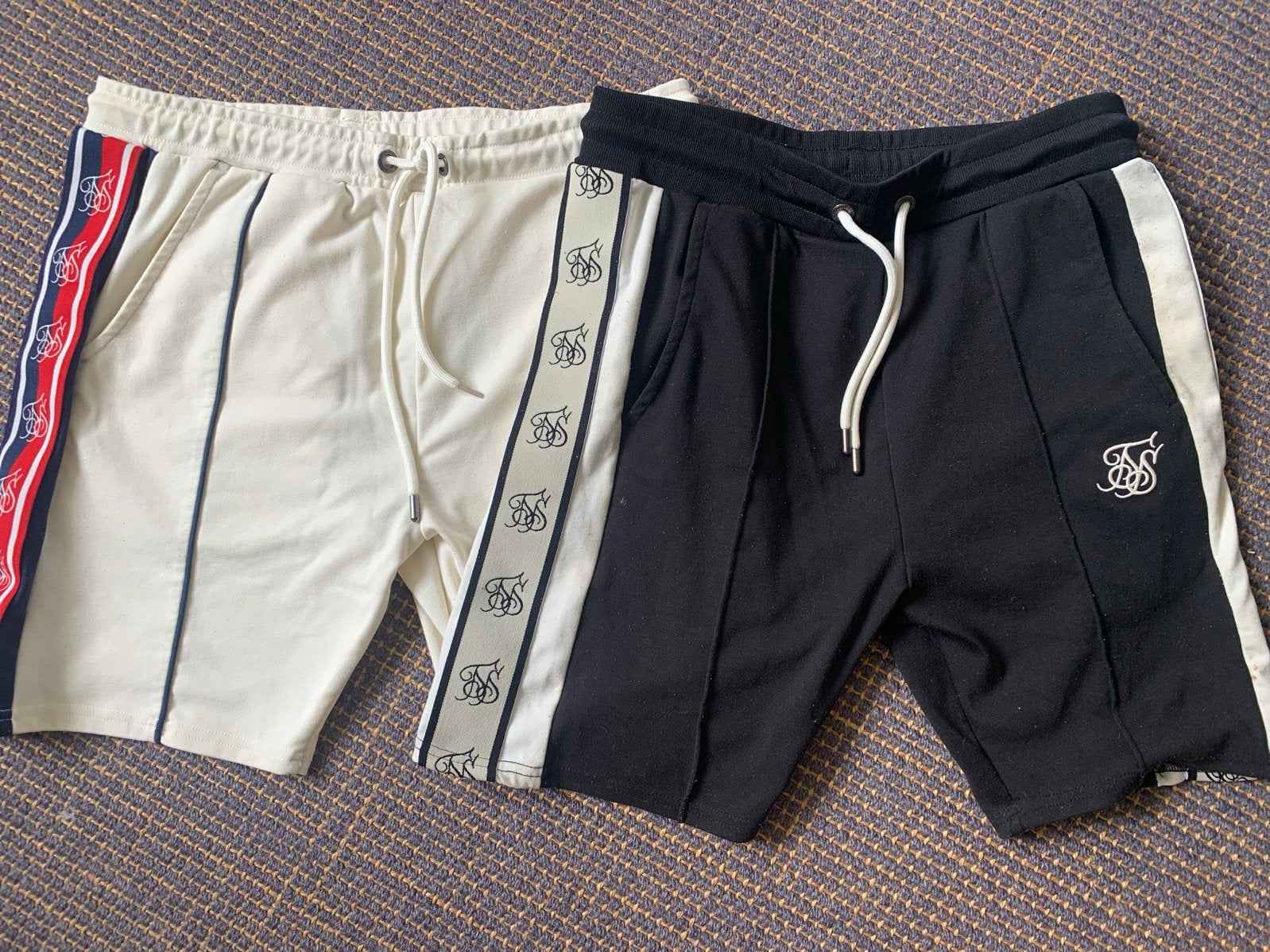 SikSilk jongens Shorts - Zwart & Crème (Set van 2), Ophalen, Gedragen, Overige maten, Zwart