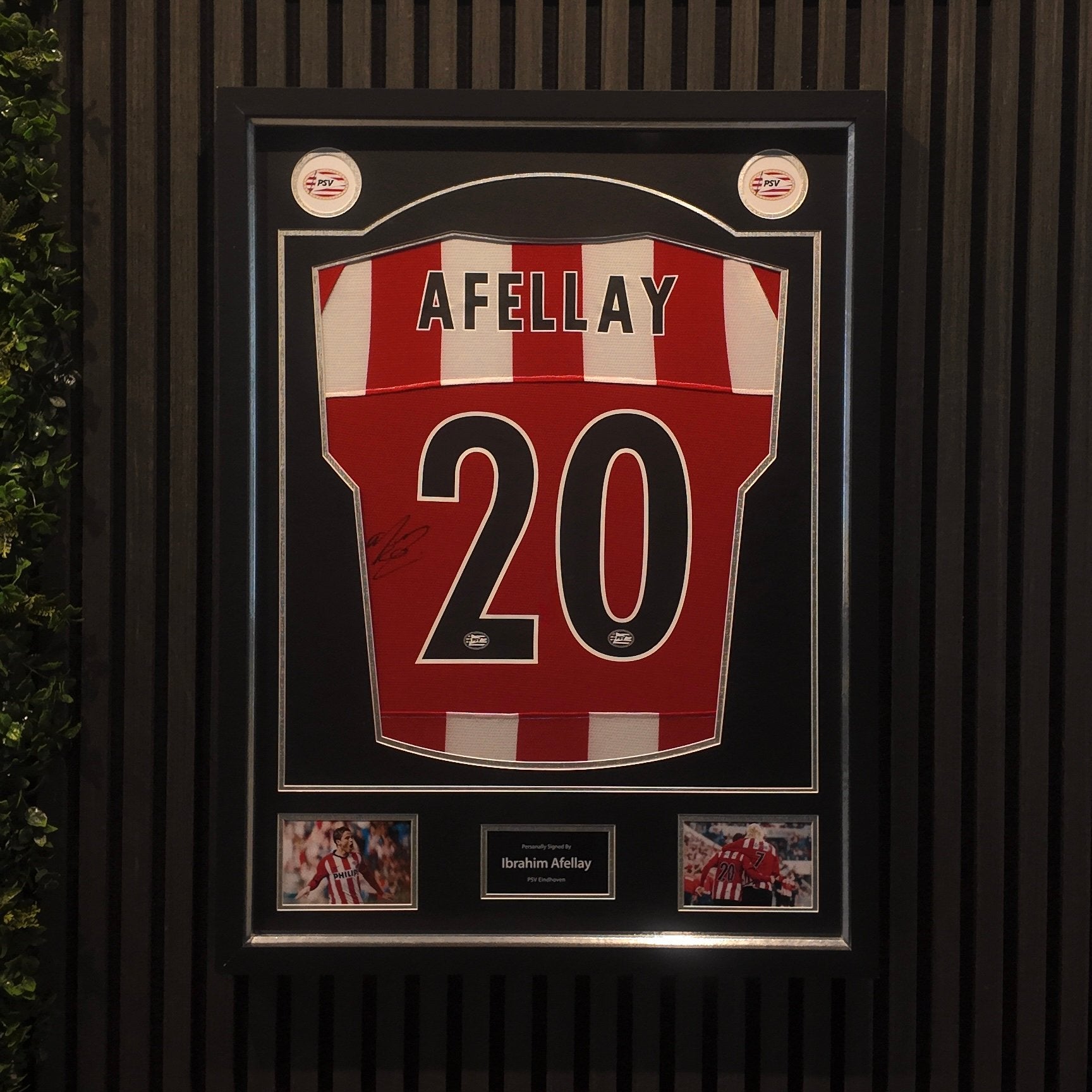 Afellay gesigneerd thuis shirt PSV ingelijst met videobewijs, Verzamelen, Sportartikelen en Voetbal, Verzenden, Nieuw, PSV, Shirt