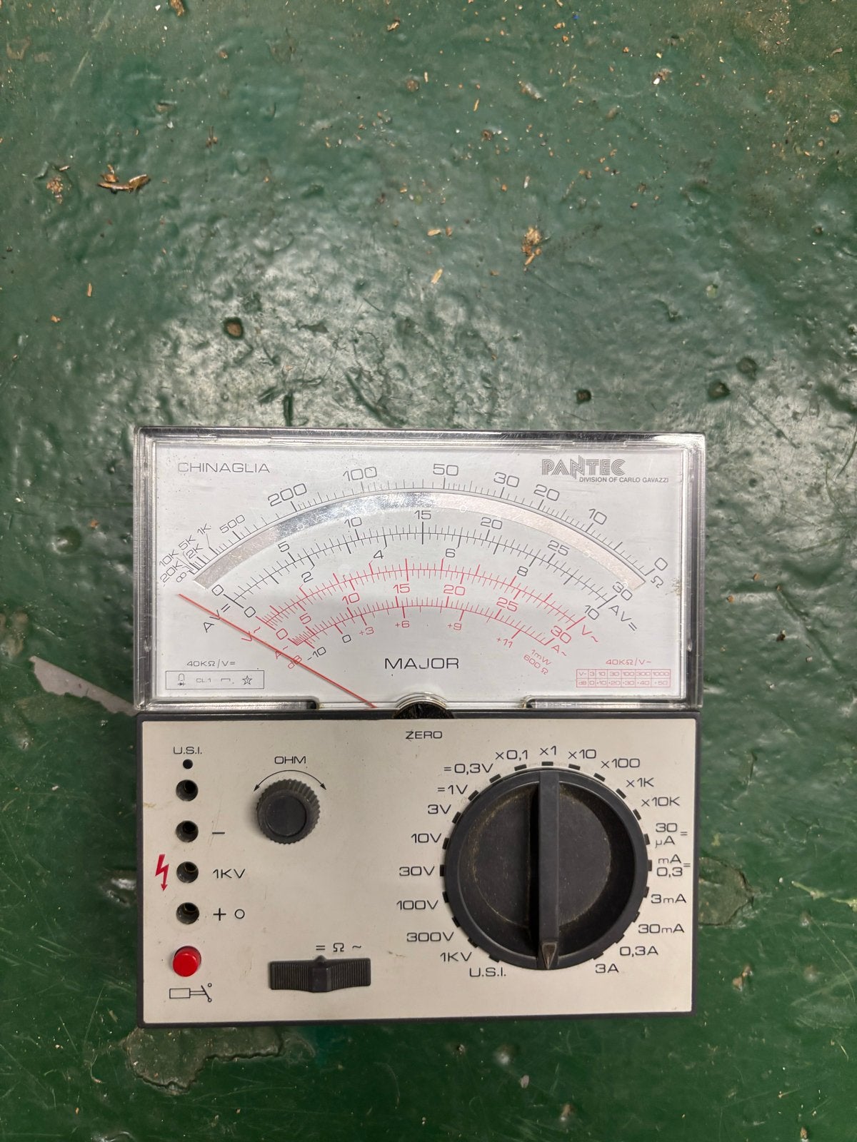 Vintage Pantec Major Multimeter - Analoog Meetinstrument, Ophalen of Verzenden, Gebruikt