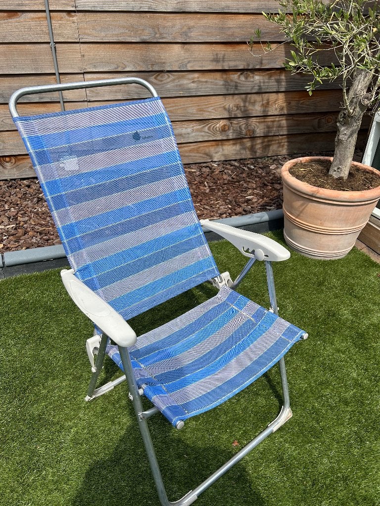 Kampeerstoelen Lafuma x 4, Caravans en Kamperen, Kampeermeubelen, Ophalen, Gebruikt, Campingstoel