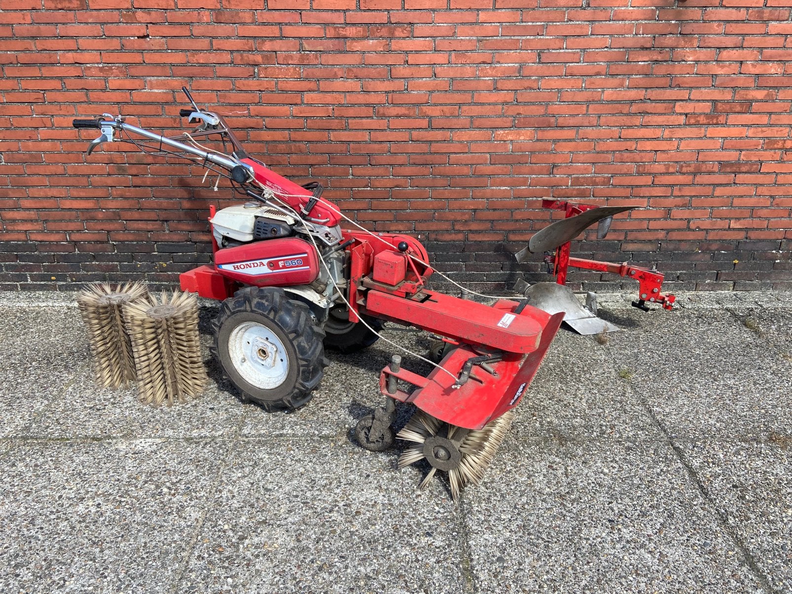 Honda veeger/ ploeg, Ophalen, Zo goed als nieuw
