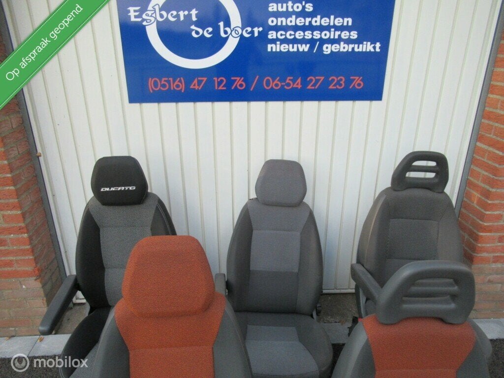 bestuurdersstoel bijrijdersstoel Ducato Boxer Jumper va 2006, Gebruikt, Ophalen of Verzenden, Peugeot, Peugeot
