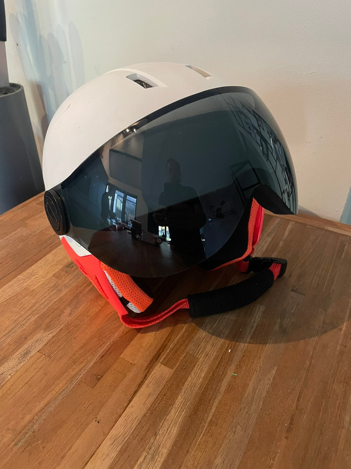 Wedze skihelm met vizier 53-56 cm, Ophalen of Verzenden, Zo goed als nieuw, Small